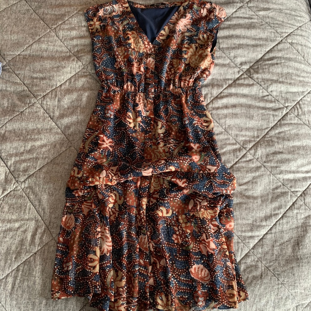 Madewell Long Printed Dress